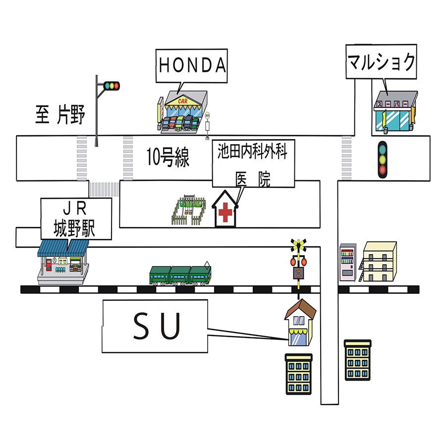 就労継続支援B型事業所SU(エスユー)_地図